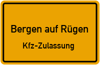 Zulassungstelle Bergen auf Rügen